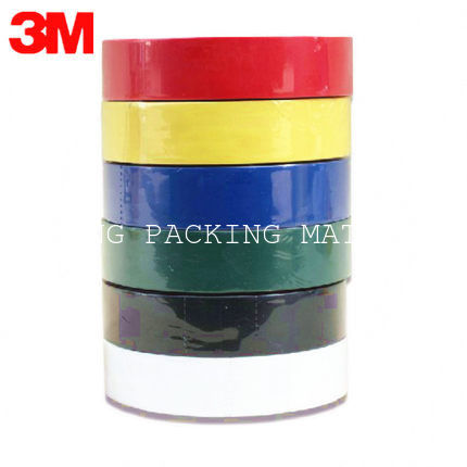 3M35 Green/White/Black/Yellow/Orange/Blue Vinyl Electrical Color Coding Tape
